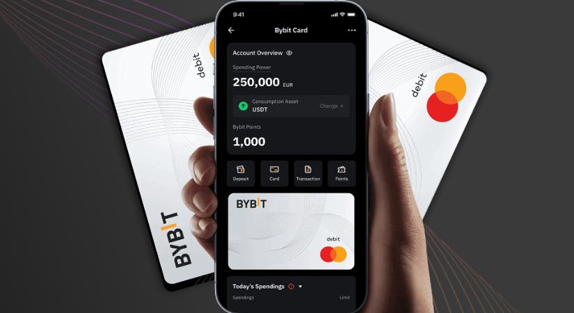 Bybit Card: 20 dolláros airdrop  15 euró elkölthető bónusz a kártyára az új regisztrálóknak