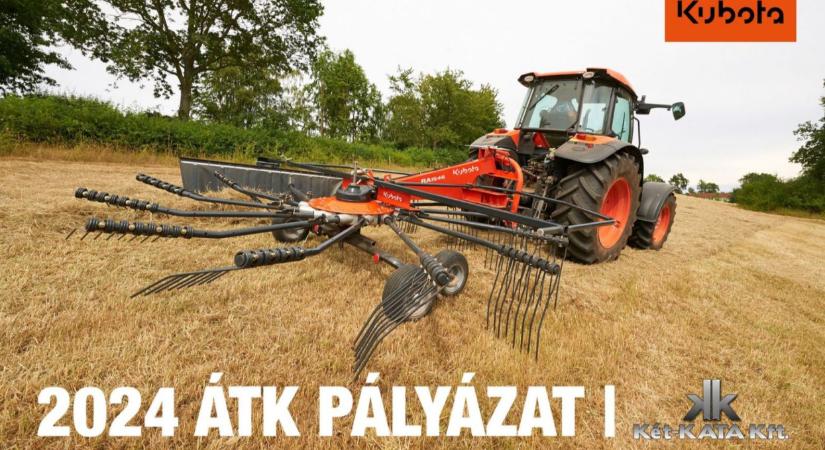 Kubota megoldások az ÁTK pályázathoz