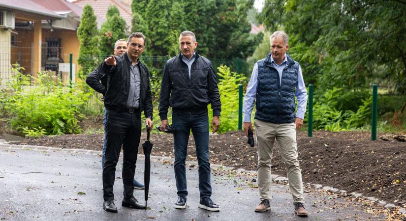 Befejeződött az Északi sor és a Vashámor utca fejlesztése Józsán