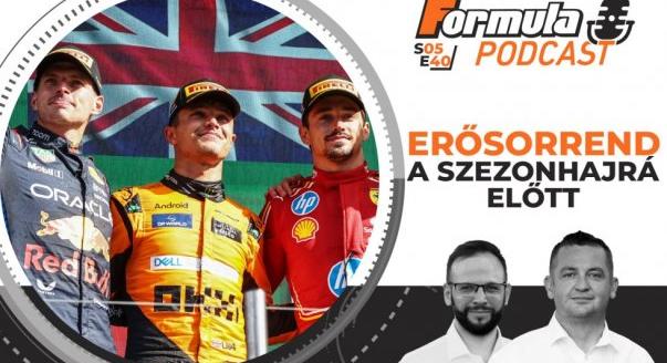 Podcast: Erősorrend az F1-es szezonhajrá előtt