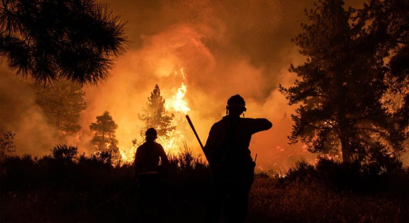 Képeken a Los Angeles határában pusztító földi pokol