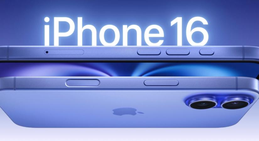 Az Apple bemutatta az iPhone 16-ot: új kamera és gomb, processzor, erősebb kijelzőüveg és sokkal jobb akkumulátor idő