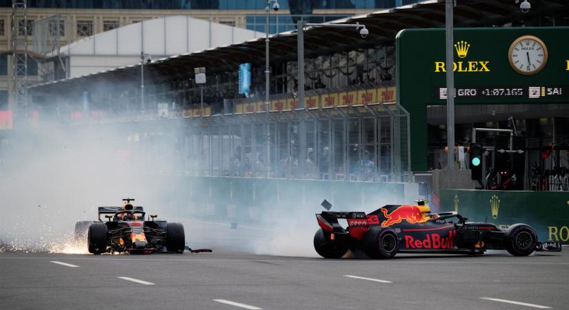 Így csinálta ki magát a Red Bull Verstappen és Ricciardo értelmetlen párharcával Bakuban