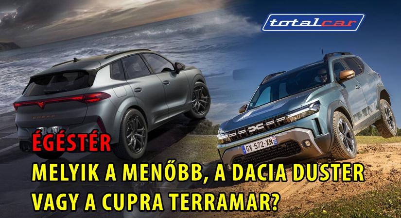 Melyik a menőbb, a Dacia Duster vagy a Cupra Terramar?