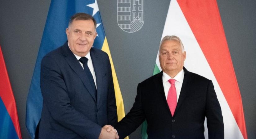 Orbán tízmilliárd forintos támogatásról egyezett meg korrupcióért szankcionált boszniai szerb szövetségesével