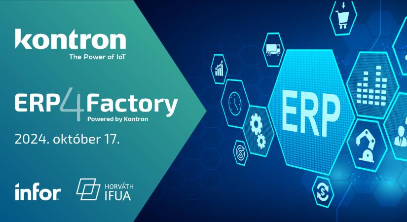 Meghívó – Kontron “ERP4Factory – INFOR CloudSuite: gyártásközpontú ERP” című rendezvény