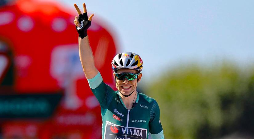 Van Aert nyerte a Vuelta tizedik szakaszát, Valter Attila 16. helyen zárt