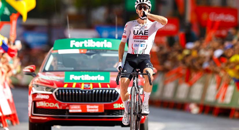 Adam Yates 58 kilométeres szökéssel nyerte a Vuelta kilencedik szakaszát