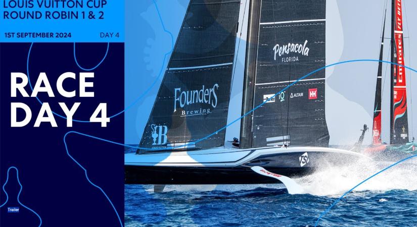 37. America’s Cup – Louis Vuitton Cup – Ma zárulhat az első selejtezőkör – Élő közvetítés a 4. versenynapról