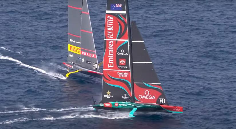 37. America’s Cup – LV Preliminary – Kicsit kevésbé unalmas futamok után a kupavédők nyerték az előversenyt