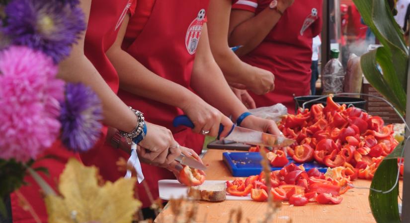 Így készült a zakuszka a Taste of Transylvania nulladik napján