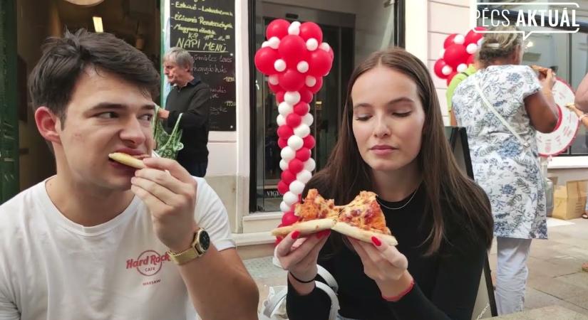 Mongóliáig is eljutott a pécsi ingyen pizza híre!