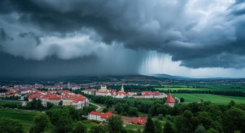 Itt a Boris ciklon, de ez még csak a kezdet - Radarkép érkezett