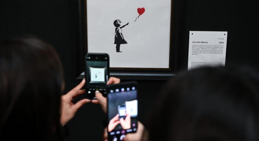 Banksy-képet loptak el egy londoni galériából