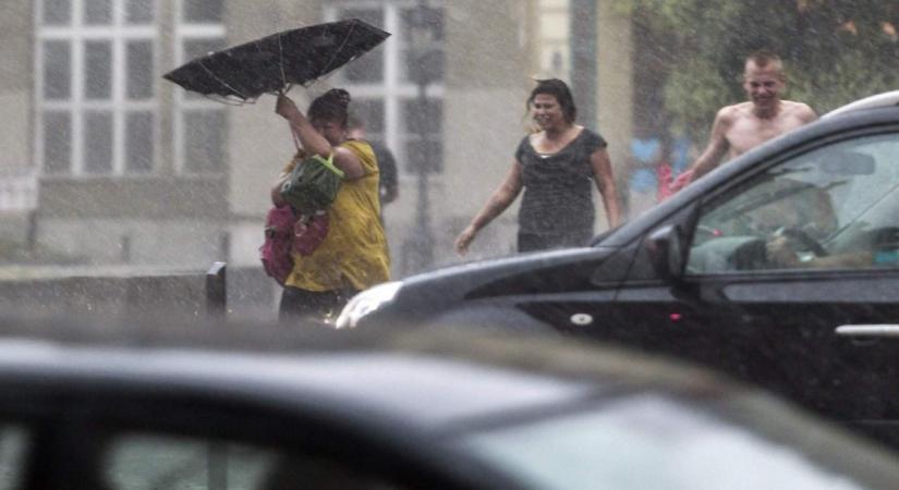 Elege van a rossz időből? A mai eső és szél még csak a kezdet