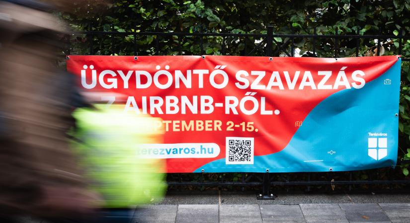 15 százalék feletti a részvétel a terézvárosi népszavazáson, az Airbnb-lobbi lefotózott lakcímkártyákat is bevetne