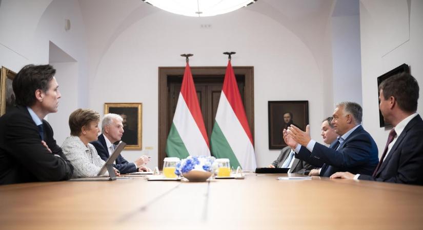 Orbán Viktor az IMF vezérigazgatójával tárgyalt: az is kiderült, miről beszéltek