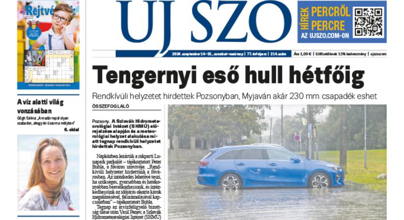 Miről ír a szombati Új Szó?