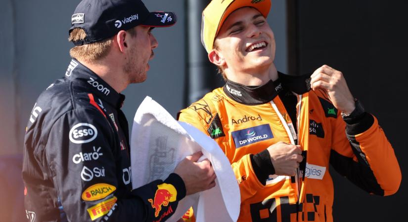 Verstappen a McLaren csapatsorrendjéről: Norris közelebb van a bajnokságban Piastrihoz, mint hozzám