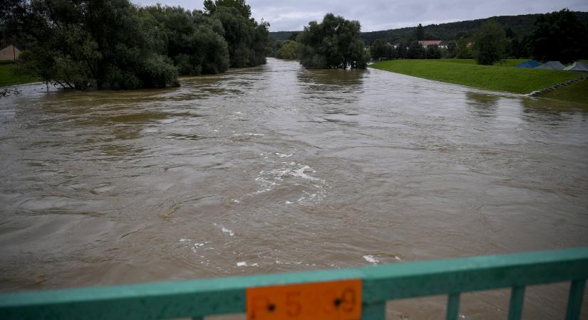 A Lajtán és a Rábán a valaha mért legmagasabb vízszint várható