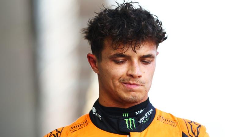 Norris már Q1-ben kiesett, Piastri mentette meg az időmérőt a McLarennek