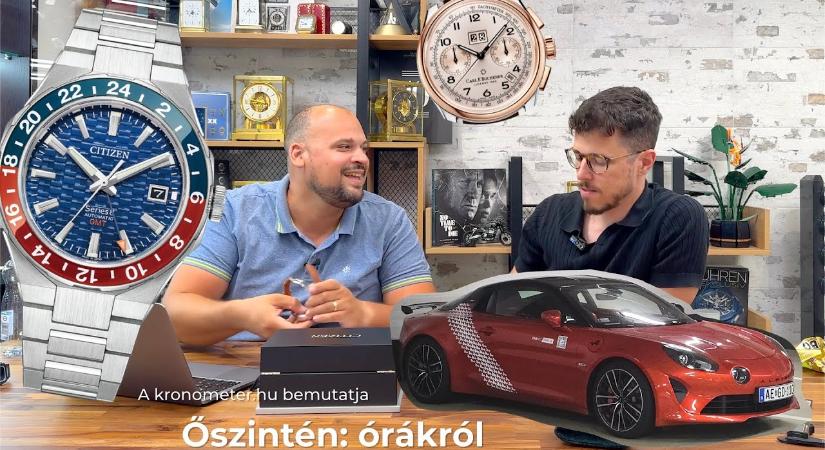 Svájc-verő Citizen Series8 & Komplikált Bucherer & Alpine Roadtrip