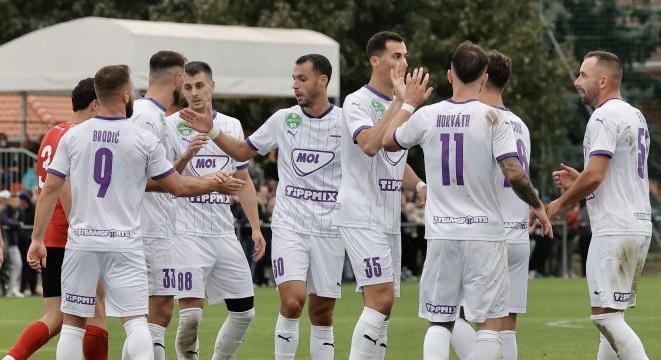 Hét gólt rúgott a MOL Magyar Kupában az Újpest FC