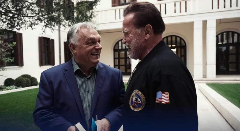 Arnold Schwarzenegger: Orbán elvitt egy körre  videó