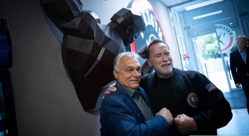 Schwarzenegger Budapesten: ilyen volt Orbán Viktor és a Terminátor találkozója (fotók)