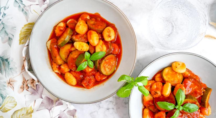 Annuskám: Paradicsomos cukkinis gnocchi recept