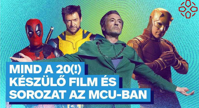 [VIDEÓ] Mind a 20 forgatás vagy fejlesztés alatt álló film és sorozat az MCU-ban