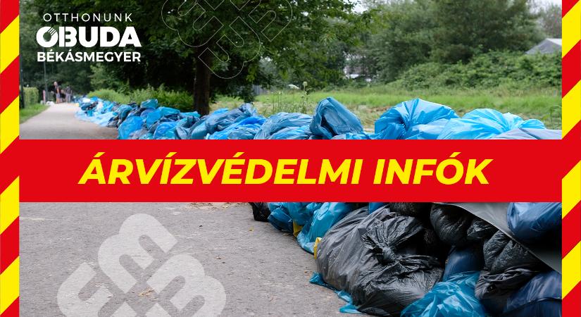 Legfrissebb rendelkezésre álló árvízvédelmi információk