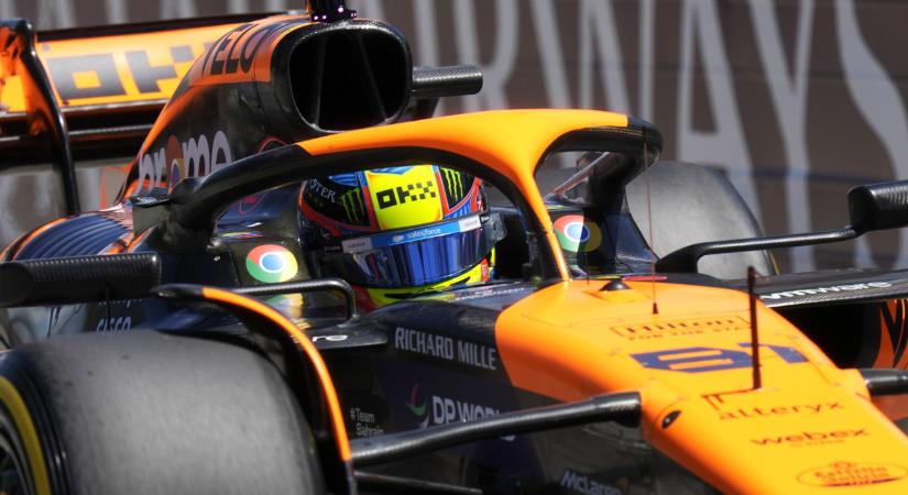 McLaren-győzelem az F1 Azeri Nagydíjon - zárul az olló Norris és Verstappen között