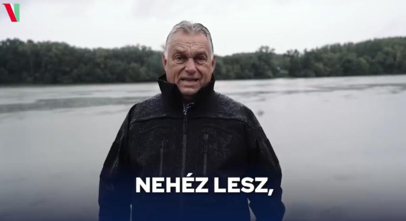 Drámai videón Orbán Viktor: ez nehéz lesz