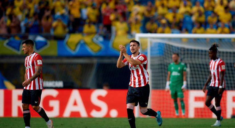 La Liga: saját dolgát nehezítette meg, de végül nyerni tudott a Las Palmas otthonában az Athletic Club! – videóval