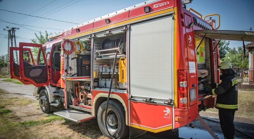 Felcsaptak a lángok egy hajdúsámsoni ház pincéjében