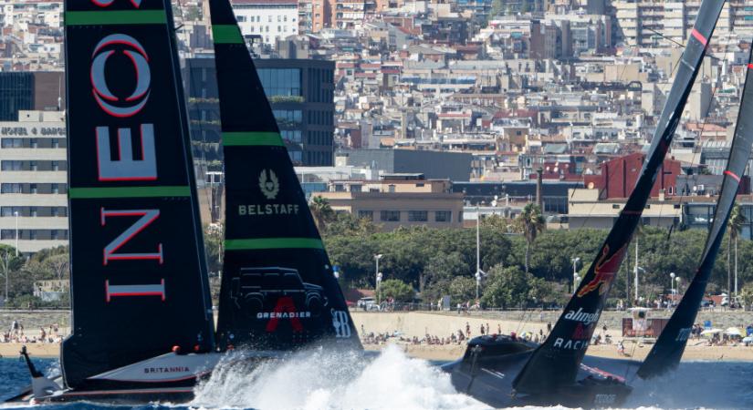 A britek és az olaszok is egy pontra a Louis Vuitton Cup Final - tól