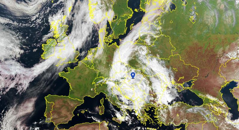 Hétfőn még a mediterrán ciklon alakítja időjárásunkat