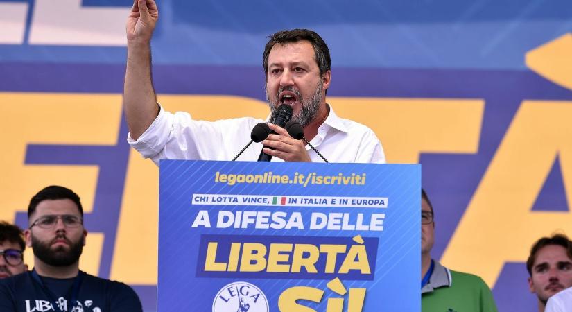 Pártja szerint nemzetbiztonsági vészhelyzetet teremt a Matteo Salvini elleni vádemelés egy migránshajó feltartóztatása miatt