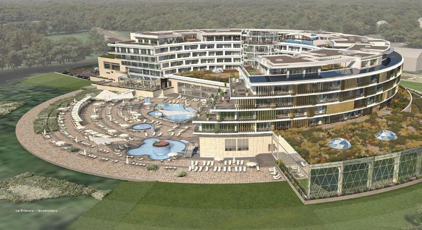 Hévízen luxus spa hotel épül mintegy 30 milliárd forintból