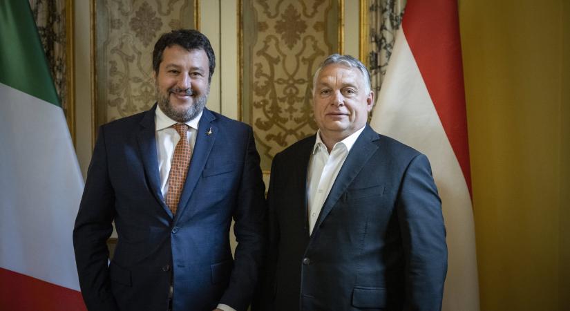 Pénteken Budapestre jön Matteo Salvini