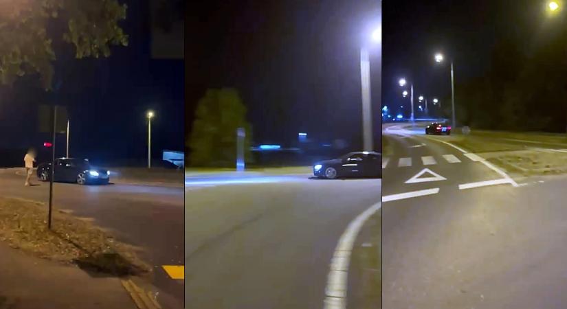 A rendőrség törekszik a driftelő autósok tettenérésére Debrecenben – videóval