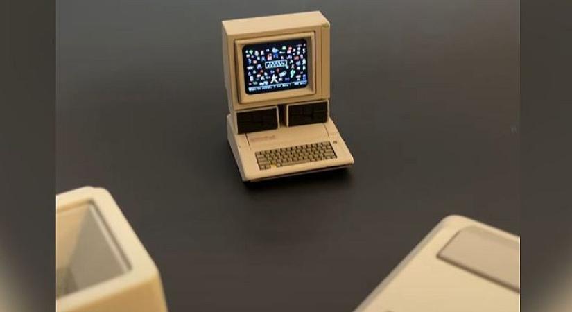 Olyan pici működő Apple II számítógépet csináltak, hogy szinte el sem hiszed