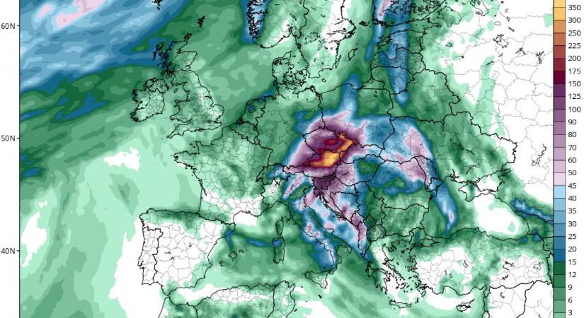 Tökéletesen vizsgázott a Boris veszélyeire figyelmeztető meteorológiai modell