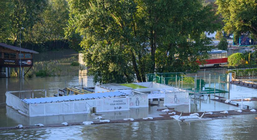 FOTÓK: Így néz ki Szlovákia az áradások után