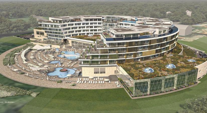 Hévízen épül a hazai spaszállodák ékkövének megálmodott Le Primore Hotel & SPA