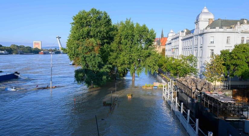 Folytatódik a Duna és a Morva tetőzése, tovább emelkedhet a vízszint