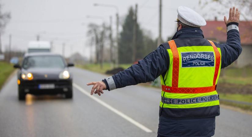 Országos közúti razziát tart a rendőrség ezen a héten