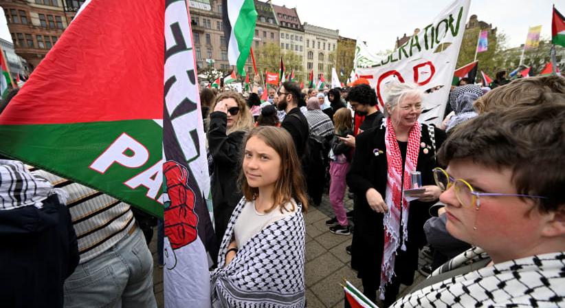 Greta Thunberget a „hét antiszemitájának” nevezte egy zsidó szervezet