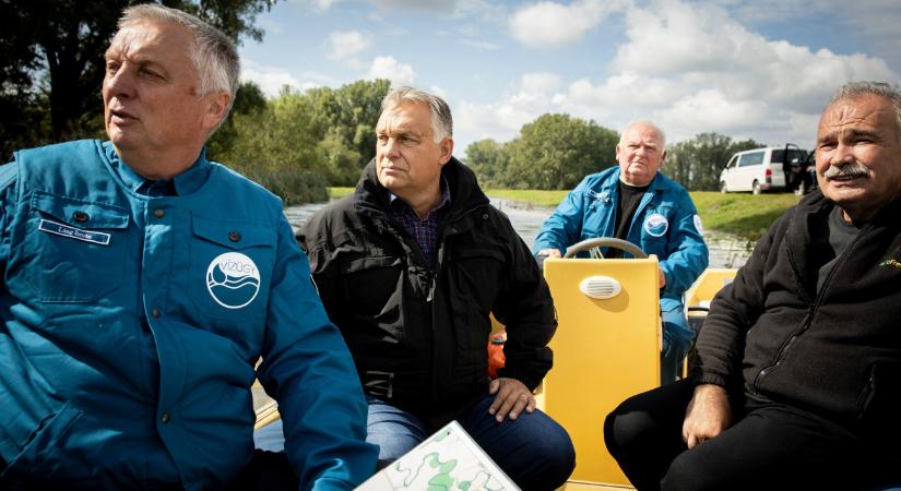 Orbán Viktor engedélyt adott a Lajta-menti szükségtározó megnyitására – videó